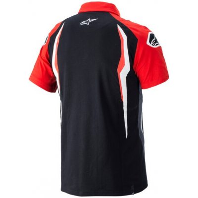 ALPINESTARS triko s límečkem HONDA červená/černá 2024