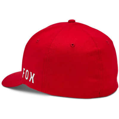FOX kšiltovka FOX X HONDA Flexfit flame red