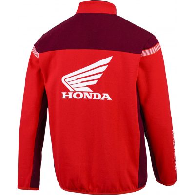HONDA mikina RACING Cardigan 24 red