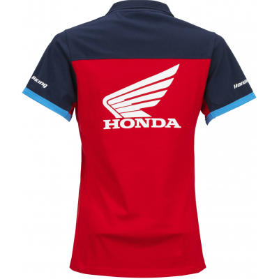 HONDA polo triko RACING 22 dámské red/blue